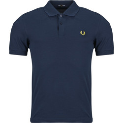 Fred Perry Ανδρική Μπλούζα Polo Κοντομάνικη Navy Μπλε M6000-02B