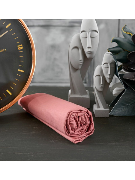 Cokitex Σεντόνι Μονό με Λάστιχο 105x200+25 Angel Dusty Pink