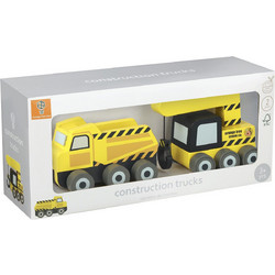 Orange Tree Construction Trucks