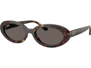 Ray-Ban RB2223 902B1 Γυναικεία Γυαλιά Ηλίου Οβάλ Κοκάλινα Ταρταρούγα με Μαύρο Φακό
