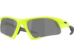 Oakley OO9532 06 Ανδρικά Γυαλιά Ηλίου Μάσκα Κοκάλινα Κίτρινα με Μαύρο Φακό