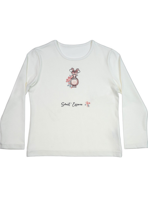 Joom Παιδικό T-Shirt Μακρυμάνικο Λευκό 36225512