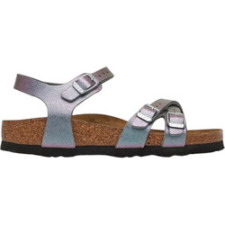 Birkenstock Kumba Παιδικά Πέδιλα για Κορίτσι Ανατομικά Ασημί 102942