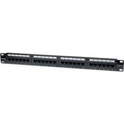 Intellinet 520959 Ethernet Patch Panel Rack 1U 19" 24 Θυρών Cat.6 Unshielded UTP
