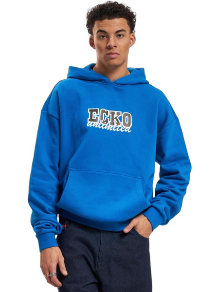 Ecko Unltd Ανδρικό Φούτερ με Κουκούλα & Τσέπες Μπλε ECKOHD1134T-01495