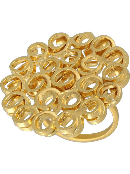 Emmanuela handcrafted for you Γυναικείο Δαχτυλίδι από Ασήμι 925 Επιχρυσωμένο 2014