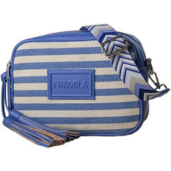 Fragola Γυναικεία Τσάντα Χιαστί από Δερματίνη Μπλε με Ιμάντα T12FH711-TX