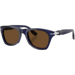 Persol PO8001S 181/57 Γυναικεία Γυαλιά Ηλίου Πεταλούδα Κοκάλινα Μαύρα με Καφέ Φακό