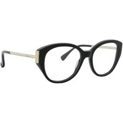 Max Mara MM5116 001 Γυναικείος Σκελετός Γυαλιών Οράσεως Κοκάλινος Μεταλλικός Χρυσός Μαύρος