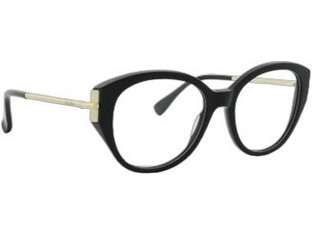 Max Mara MM5116 001 Γυναικείος Σκελετός Γυαλιών Οράσεως Κοκάλινος Μεταλλικός Χρυσός Μαύρος