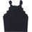 Mayoral Παιδικό Crop Top Αμάνικο Μαύρο 26-06015-021