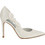 Nine West Γόβες Δερμάτινες με Τακούνι Στιλέτο με Φιόγκο Λευκές FHALON-7-14-140
