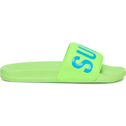 Superdry D3 Ανδρικές Παντόφλες Καλοκαιρινές Αντιολισθητικές Κολυμβητηρίου Lime MF310291A-27Y