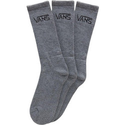 Vans Ανδρικές Κάλτσες Ψηλές Ανθρακί 3Pack VN000XSEHTG