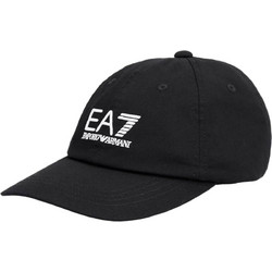 EA7 Ανδρικό Καπέλο Jockey Υφασμάτινο Μαύρο 7X000592AF15502