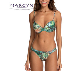 Marcyn Bikini Set Brazil Floral Πράσινο 639.7212