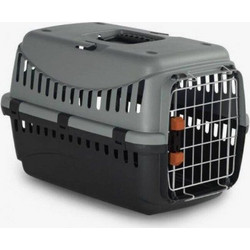 Duvo Plus Bracco 1 Κλουβί Μεταφοράς Σκύλου 48x32x31cm Γκρι