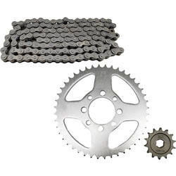 RK Σετ Αλυσίδα & Γρανάζια Κίνησης 44T 14T 428 SB 108 Links για Kawasaki Kaze-R