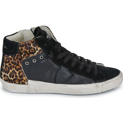 Philippe Model Γυναικεία Sneakers Μποτάκια Μαύρα PRHD-WA02