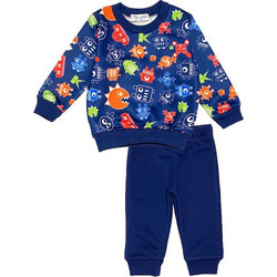 Action Παιδικό Σετ Φόρμας Royal Blue 12450014