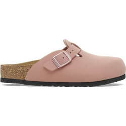 Birkenstock Boston Ανατομικές Χειμερινές Παιδικές Παντόφλες για Κορίτσι Ροζ 102974