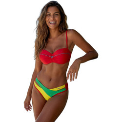 Marko Bikini Slip Κίτρινο Πράσινο M-822