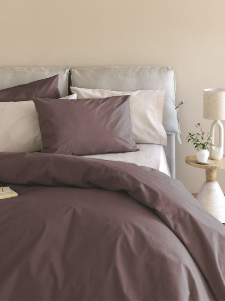 Palamaiki Σετ Σεντόνια Υπέρδιπλα Βαμβακερά 240x260 Etoile 2 Brown
