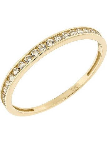 Million Diamonds Γυναικείο Δαχτυλίδι Σειρέ Μισόβερο από Xρυσό 9K με Ζιργκόν RZ239