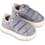 Babywalker Βαπτιστικά Sneakers για Αγόρι Δερμάτινα Ανατομικά Γαλάζια BW4254