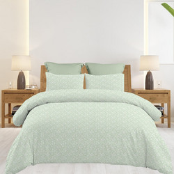 Astron Σετ Σεντόνια Υπέρδιπλα Βαμβακερά 245x260 Emily Olive