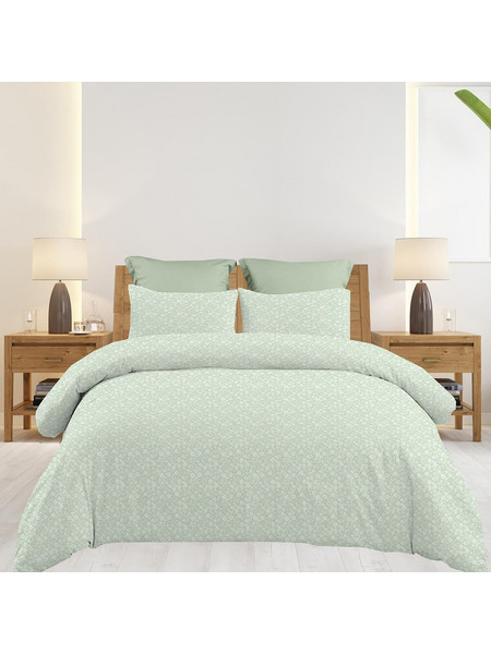Astron Σετ Σεντόνια Υπέρδιπλα Βαμβακερά 245x260 Emily Olive