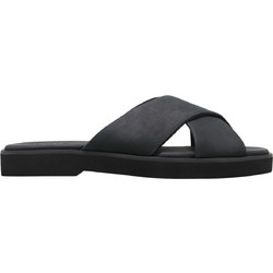 Toms Δερμάτινα Γυναικεία Σανδάλια Μαύρα 10021975