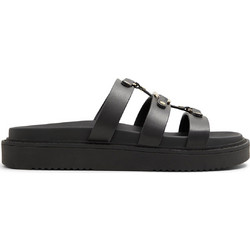 Aldo Δερμάτινα Γυναικεία Σανδάλια Μαύρα 100009229-014
