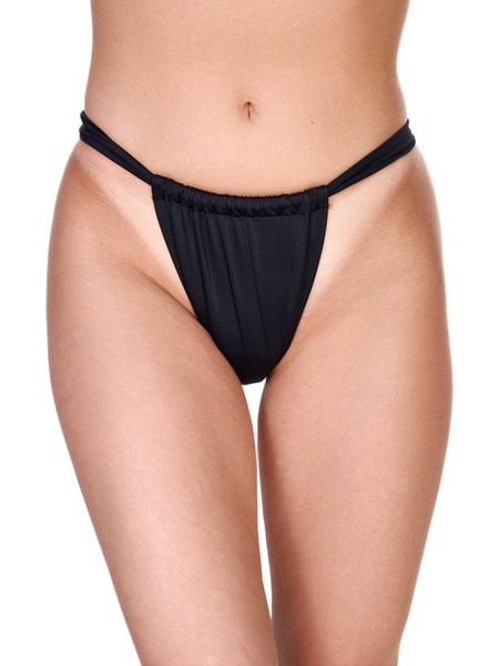 Bluepoint Ψηλόμεσο Bikini Brazil Μαύρο 26065084
