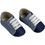 Everkid Βαπτιστικά Sneakers Αγκαλιάς για Αγόρι Δερμάτινα Μπλε A513P