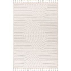 Kayoom Reef Χαλί Ορθογώνιο Καλοκαιρινό 160x230cm 225 Ivory