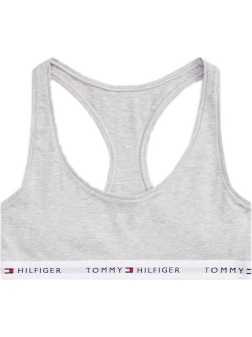 Tommy Hilfiger Μπουστάκι χωρίς Μπανέλα Γκρι UW0UW03820-P61