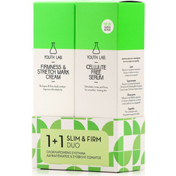 Youth Lab Firmness & Stretch Mark Cream 200ml + Cellulite Free Serum 200ml