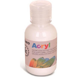 Primo 100 White Ακρυλικό Χρώμα Ζωγραφικής 125ml