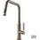 Gessi Officine 60053-149 Μπαταρία Κουζίνας Πάγκου Διπλής Παροχής Ανάμεικτη με Ντουζ Inox