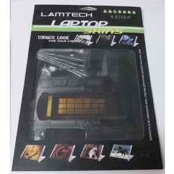 Lamtech English Phone Booth Αυτοκόλλητο για Laptop 12.4"
