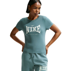 Nike Sportswear Γυναικείο Αθλητικό T-Shirt Βεραμάν IR8967-382