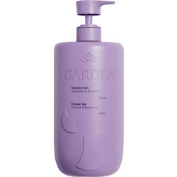 Garden Almond & Blueberry Αφρόλουτρο σε Gel 1lt