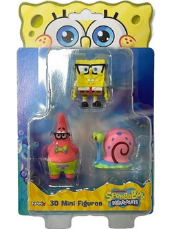 Just Toys Spongebob 3 Mini Figures Διάφορα Σχέδια