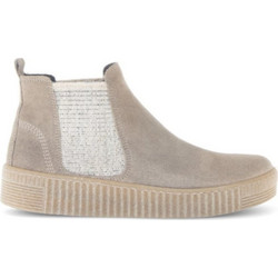 Gabor Γυναικεία Μποτάκια Chelsea Suede Μπεζ 73731-12