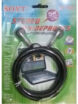 ST-837 Ακουστικά Ψείρες Earbuds Μαύρα