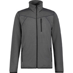 Icepeak Ανδρική Ζακέτα Fleece με Φερμουάρ Γκρι 9-57810-582-817