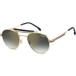 Carrera CA381S W3JD6 Ανδρικά Γυαλιά Ηλίου Aviator Μεταλλικά Χρυσά με Μαύρο Φακό