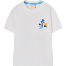 Boboli Παιδικό T-Shirt Κοντομάνικο Λευκό 503110-1111