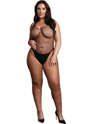 Le Desir Sexy Κορμάκι String Διχτυωτό Μαύρο 8714273049896